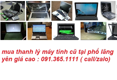 thu mua máy tính cũ tại phố lãng yên giá cao