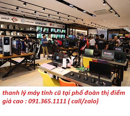 thanh lý máy tính cũ tại phố đoàn thị điểm