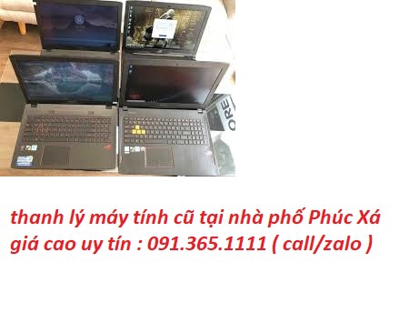 thu mua máy tính cũ tại nhà phố Phúc Xá