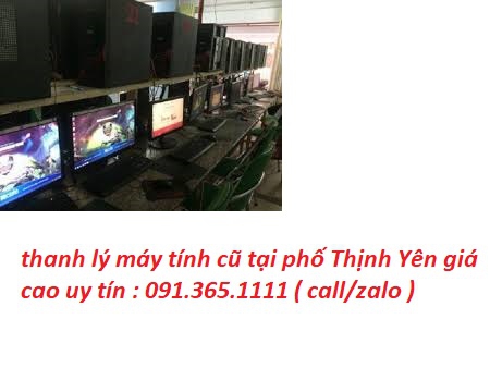 thu mua máy tính cũ tại phố Thịnh Yên giá cao