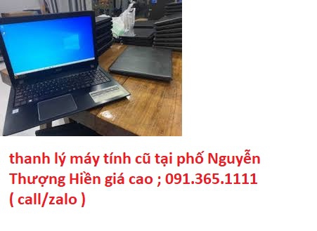 thu mua máy tính cũ tại phố Nguyễn Thượng Hiền