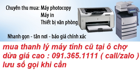 mua thanh lý máy tính cũ tại ô chợ dừa giá cao