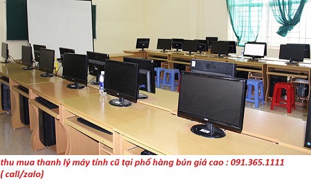 thu mua máy tính cũ tại phố hàng bún