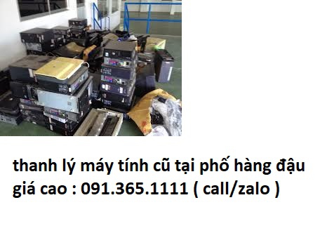 thu mua máy tính cũ tại phố hàng đậu