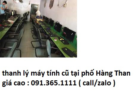 thanh lý máy tính cũ tại phố Hàng Than