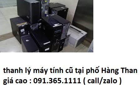 thu mua máy tính cũ tại phố Hàng Than