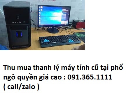 thanh lý máy tính cũ tại phố ngô quyền