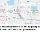 Thu mua máy tính cũ tại phố tạ quang bửu giá cao nhất 0913651111