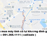 Thu mua máy tính cũ tại khương đình giá cao nhất 0913651111