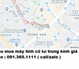 Thu mua máy tính cũ tại trung kính giá cao nhất 0913651111