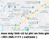 Thu mua máy tính cũ tại phố an hòa giá cao nhất 0913651111 