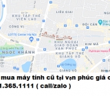 Thu mua máy tính cũ tại đường vạn phúc giá cao nhất 0913651111