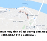 Thu mua máy tính cũ tại đường phú xá giá cao nhất 0913651111