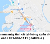 Thu mua máy tính cũ tại đường xuân diệu giá cao nhất 0913651111