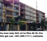 Thu mua máy tính cũ tại Khu đô thị Cầu Diễn giá cao nhất 0913651111