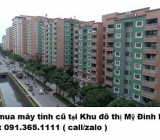 Thu mua máy tính cũ tại Khu đô thị Mỹ Đình I giá cao nhất 0913651111