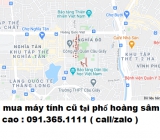 Thu mua máy tính cũ tại phố hoàng sâm giá cao nhất 0913651111