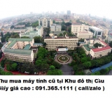 Thu mua máy tính cũ tại Khu đô thị Cầu Giấy 0913651111