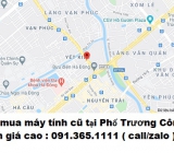 Thu mua máy tính cũ tại Phố Trương Công Định 0913651111