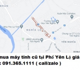 Thu mua máy tính cũ tại Phố Yên Lộ 0913651111