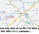 Thu mua máy tính cũ tại Phố Yết Kiêu 0913651111