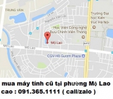 Thu mua máy tính cũ tại phường Mộ Lao 0913651111