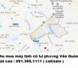 Thu mua máy tính cũ tại phường Văn Quán 0913651111