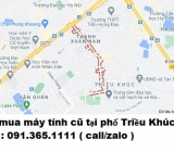 Thu mua máy tính cũ tại phố Triều Khúc 0913651111