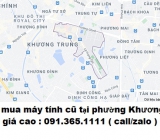 Thu mua máy tính cũ tại phường Khương Mai 0913651111