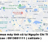 Thu mua máy tính cũ tại Nguyễn Chí Thanh 0913651111