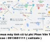 Thu mua máy tính cũ tại phố Phan Văn Trị 0913651111