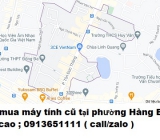 Thu mua máy tính cũ tại phường Hàng Bột 0913651111