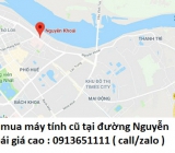 Thu mua máy tính cũ tại đường Nguyễn Khoái 0913651111