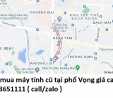 Thu mua máy tính cũ tại phố Vọng 0913651111