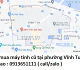 Thu mua máy tính cũ tại phường Vĩnh Tuy 0913651111