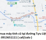 Thu mua máy tính cũ tại đường Tựu Liệt 0913651111