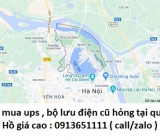 Thu mua UPS , bộ lưu điện cũ hỏng tại quận Tây Hồ 0913651111