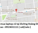 Thu mua laptop cũ tại đường Hoàng Diệu 0913651111