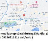 Thu mua laptop cũ tại đường Liễu Giai 0913651111