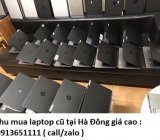 Thu mua laptop cũ tại Hà Đông