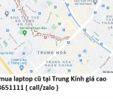 Thu mua laptop cũ tại Trung Kính 0913651111