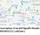 Thu mua laptop cũ tại phố Nguyễn Khuyến 0913651111