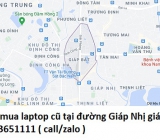 Thu mua laptop cũ tại đường Giáp Nhị 0913651111