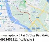 Thu mua laptop cũ tại đường Bát Khối 0913651111