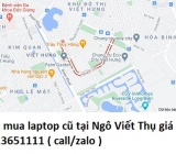 Thu mua laptop cũ tại Ngô Viết Thụ 0913651111