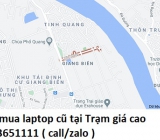 Thu mua laptop cũ tại Trạm 0913651111