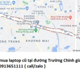 Thu mua laptop cũ tại đường Trường Chinh 0913651111