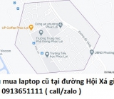 Thu mua laptop cũ tại đường Hội Xá 0913651111