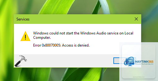 0x80070005 access denied - Hình 3