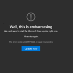 Khắc phục lỗi 0x80070005 Microsoft Store: Hướng dẫn chi tiết từ A đến Z 0x80070005 microsoft store